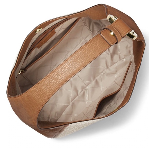 AUTHENTIC MICHAEL KORS FULTON HOBO-Large Handbag - Picture 3 of 5